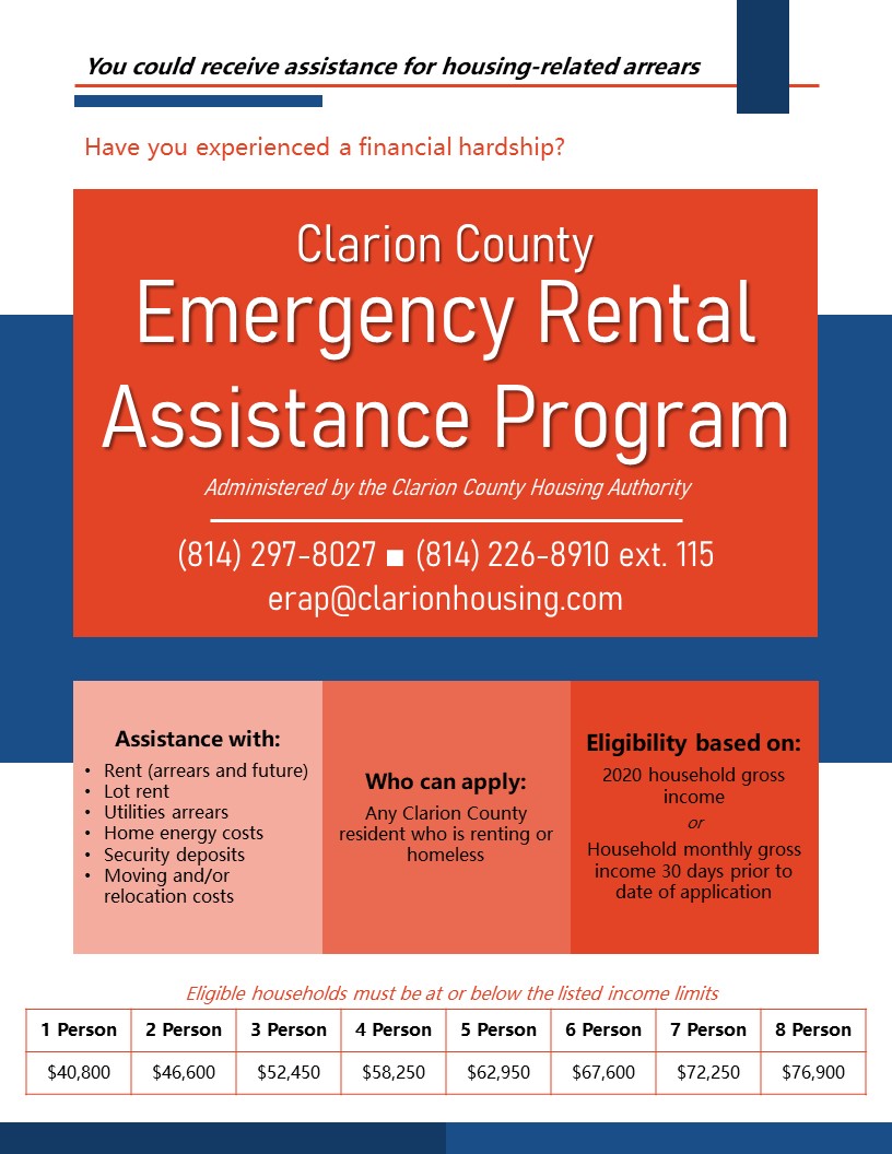 Clarion County Housing and Redevelopment Authority Providing